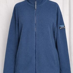 Orvis Blue Full-Zip Cozy Fleece Jacket
